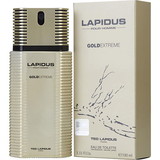 Lapidus Pour Homme Gold Extreme By Ted Lapidus - Edt Spray 3.3 Oz , For Men