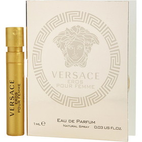 VERSACE EROS POUR FEMME By Gianni Versace Eau De Parfum Spray Vial On Card, Women