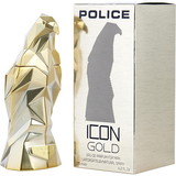 POLICE ICON GOLD by Police Eau De Parfum Spray 4.2 Oz MEN