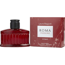 Laura Biagiotti Roma Passione Uomo By Laura Biagiotti - Edt Spray 4.2 Oz , For Men