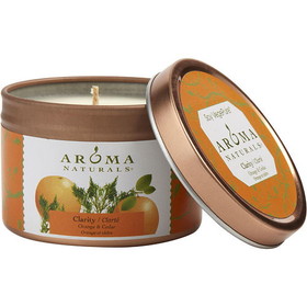 Clarity Aromatherapy By Clarity Aromatherapy - One 2.5X1.75 Inch Tin Soy Aromatherapy Candle. Combines The Essential Oils Of Orange & Cedar. Burns Approx. 15 Hrs. , For Unisex