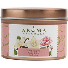 Hope Aromatherapy By Hope Aromatherapy - One 2.5X1.75 Inch Tin Soy Aromatherapy Candle. Combines The Essential Oils Of Vanilla & Rose. Burns Approx. 15 Hrs. , For Unisex