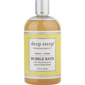 Deep Steep By Deep Steep - Lemon Cream Bubble Bath 17 Oz , For Unisex