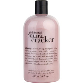 Philosophy By Philosophy - Pink Frosted Animal Cracker - Shampoo, Shower Gel & Bubble Bath --480Ml/16Oz, For Women