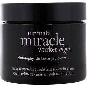 Philosophy By Philosophy Ultimate Miracle Worker Night Multi-Rejuvenating Serum-In-Cream--60Ml/2Oz, Women