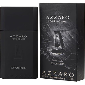 Azzaro Pour Homme Edition Noire By Azzaro - Edt Spray 3.4 Oz , For Men