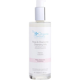 The Organic Pharmacy By The Organic Pharmacy Rose & Chamomile Cleansing Milk - For Sensitive Skin  -100Ml/3.3Oz, Women