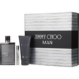 JIMMY CHOO by Jimmy Choo Edt Spray 3.3 Oz & Aftershave Balm 3.3 Oz & Edt Spray 0.25 Oz Mini For Men