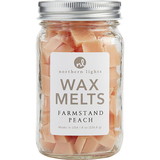 Farmstand Peach Scented  - Simmering Fragrance Chips - 8 Oz Jar Containing 100 Melts, For Unisex