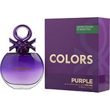 Colors De Benetton Purple By Benetton - Edt Spray 2.7 Oz, For Women