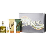 Curve By Liz Claiborne - Cologne Spray 4.2 Oz & Cologne .25 Oz Mini & Aftershave Balm 3.4 Oz & Shower Gel 3.4 Oz, For Men
