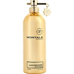 MONTALE PARIS AOUD QUEEN ROSES by Montale Eau De Parfum Spray 3.4 Oz *Tester For Women