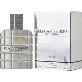 Fujiyama Elegantissimo Silver By Lomani - Eau De Parfum Spray 3.3 Oz, For Women