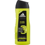 Adidas Pure Game By Adidas Body, Hair & Face Shower Gel 13.5 Oz, Men