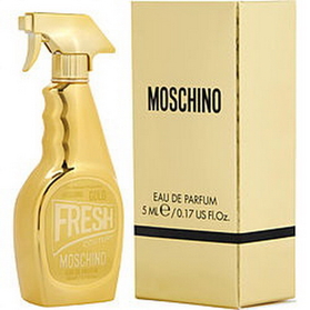 Moschino Gold Fresh Couture By Moschino Eau De Parfum .17 Oz Mini Women