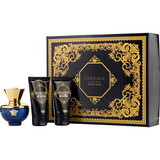 Versace Dylan Blue By Gianni Versace - Eau De Parfum Spray 1.7 Oz & Body Lotion 1.7 Oz & Shower Gel 1.7 Oz, For Women