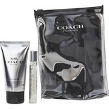 Coach Platinum By Coach - Eau De Parfum Spray .25 Oz Mini & Aftershave Balm 1.7 Oz & Pouch , For Men