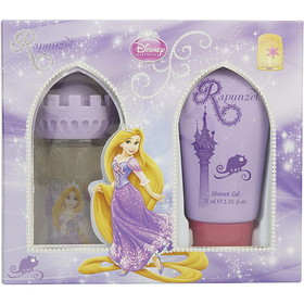 Tangled Rapunzel By Disney - Edt Spray 1.7 Oz (Castle Packaging) & Shower Gel 2.5 Oz, For Women