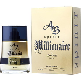 Ab Spirit Millionaire By Lomani - Eau De Parfum Spray 3.3 Oz, For Men