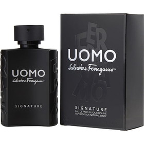 Salvatore Ferragamo Uomo Signature By Salvatore Ferragamo - Eau De Parfum Spray 3.4 Oz, For Men