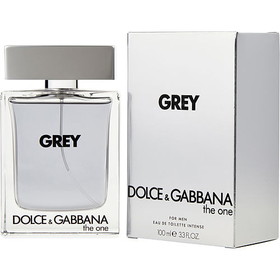 The One Grey By Dolce & Gabbana Edt Intense Spray 3.3 Oz Men