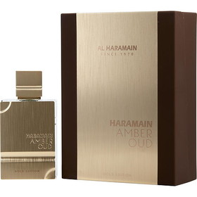 AL HARAMAIN AMBER OUD by Al Haramain Eau De Parfum Spray 2 Oz (Gold Edition) UNISEX