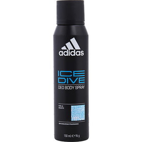 Adidas Ice Dive By Adidas 48H Deodorant Body Spray 5 Oz, Men