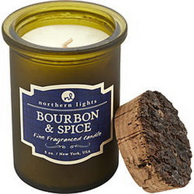 BOURBON & SPICE SCENTED by  Spirit Jar Candle - 5 Oz. Burns Approx. 35 Hrs. Unisex
