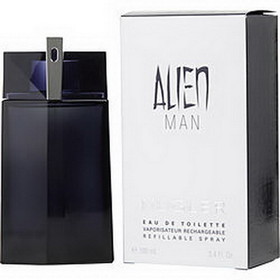 Alien Man By Thierry Mugler Edt Refillable Spray 3.4 Oz Men