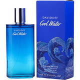 Cool Water Summer By Davidoff Edt Spray 4.2 Oz (Limited Edition 2019) Men