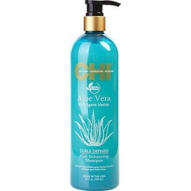 CHI by CHI Aloe Vera With Agave Nectar Curl Enhancing Shampoo 25 Oz For Unisex