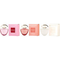 BVLGARI OMNIA VARIETY by Bvlgari 3 Piece Womens Mini Variety With Omnia Crystalline & Omnia Pink Sapphire & Omnia Coral And All Are Edt Sprays 0.5 Oz For Women