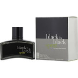 BLACK IS BLACK SPORT  by Nuparfums Edt Spray 3.4 Oz Men