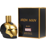 Iron Man Black By Marvel Edt Spray 3.4 Oz Men