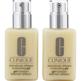 Clinique By Clinique Dramatically Different Moisturizing Gel Duo Pack (Oily To Oily Combination With Pump) - 2X125Ml/4.2Oz, Women