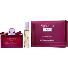 Signorina Ribelle By Signorina Eau De Parfum Spray 3.4 Oz & Eau De Parfum Spray 0.34 Oz Mini, Women