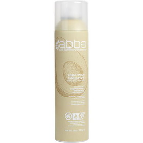 Abba By Abba Pure & Natural Hair Care Firm Finish Hair Spray Aerosol 8 Oz (New Packaging) Unisex