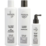 Nioxin By Nioxin Set-3 Piece Maintenance Kit System 1 With Cleanser 10.1 Oz & Scalp Therapy 10.1 Oz & Scalp Treatment 3.38 Oz, Unisex
