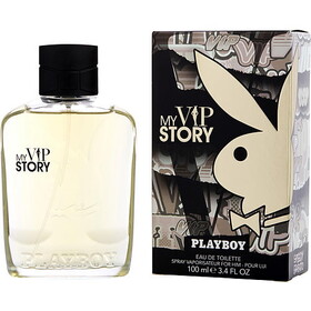 Playboy My Vip Story By Playboy Edt Spray 3.4 Oz, Men