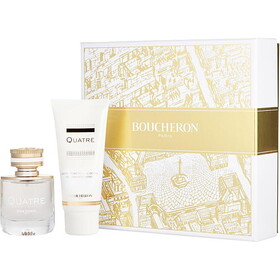 Boucheron Quatre By Boucheron Eau De Parfum Spray 1.7 Oz & Body Lotion 3.4 Oz, Women