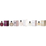 Jimmy Choo Variety By Jimmy Choo 5 Piece Variety With Jimmy Choo Edp & Fever Edp & L'Eau Edt & Illicit Edp & Illicit Flower Edt And All Are .15 Oz Mini Women
