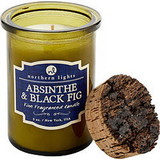 ABSINTHE & BLACK FIG SCENTED by  Spirit Jar Candle - 5 Oz. Burns Approx. 35 Hrs. Unisex