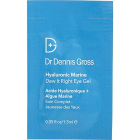 Dr Dennis Gross by Dr. Dennis Gross Hyaluronic Marine Dew It Right Eye Gel (Salon Product) --1.5Ml/0.05Oz Women