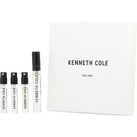 KENNETH COLE VARIETY by Kenneth Cole 4 Piece Mini Variety With Kenneth Cole For Her Edp 0.13 Oz & Intensity & Energy & Serenity And All Are Edt Spray Vial For Women