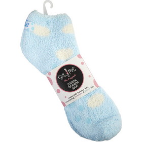 SPA ACCESSORIES by Spa Accessories Gal Pal Essential Moist Socks With Jojoba & Lavender Oils (Blue) WOMEN