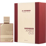 AL HARAMAIN AMBER OUD ROUGE by Al Haramain Eau De Parfum Spray 2 Oz Men