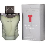 Territoire Sport By Yzy Perfume Eau De Parfum Spray 3.4 Oz, Men