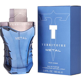 TERRITOIRE METAL by YZY PERFUME Eau De Parfum Spray 3.4 Oz MEN