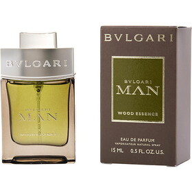 Bvlgari Man Wood Essence By Bvlgari Eau De Parfum Spray 0.5 Oz, Men