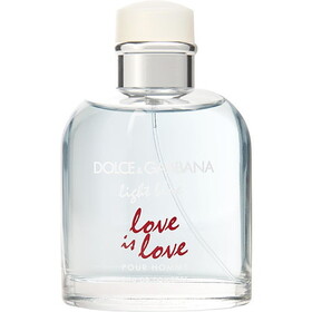 D & G Light Blue Love Is Love By Dolce & Gabbana Edt Spray 4.2 Oz *Tester, Men